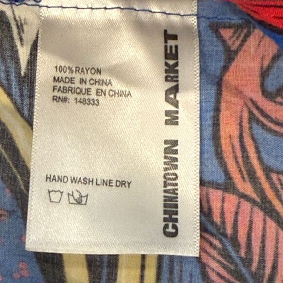 Chinatown Market Grateful Dead Short Sleeve Button Down Shirt, Size Large. - Picture 5 of 7